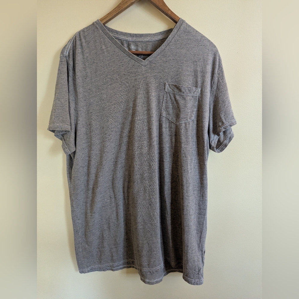 American Eagle Faded Green Vintage Fit T-Shirt - XL